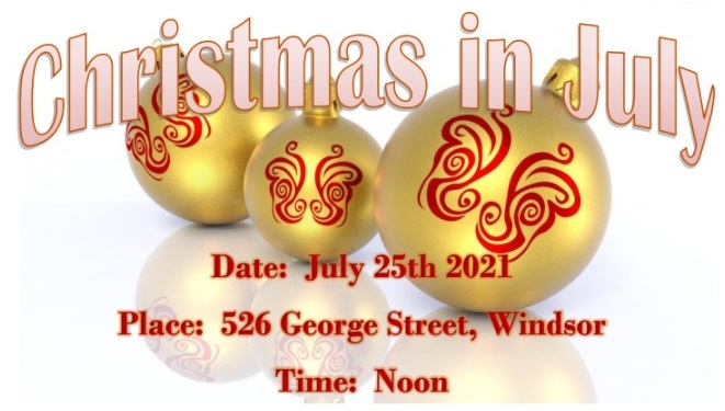 Christmas in July - 25th July 2021 - The Friends of the Hawkesbury Art ...